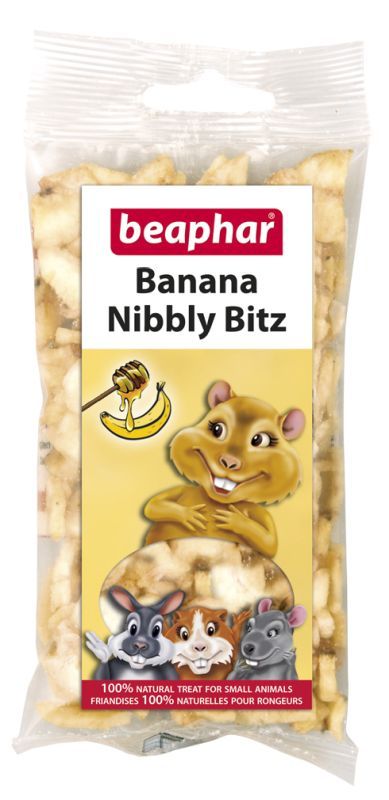 Beaphar Banana Nibbly Bitz 50g